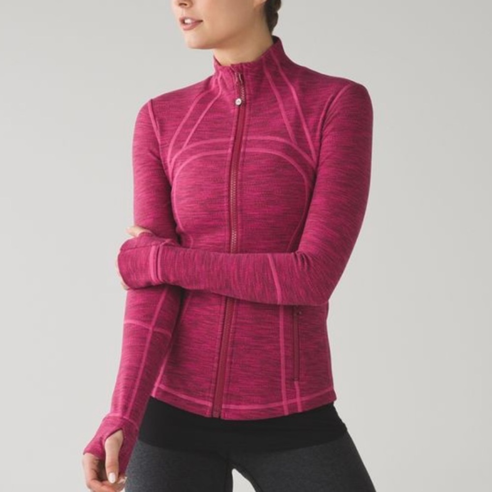 🌺Lululemon Define Jacket-Jacquard Berry Rumble🌺 - Picture 12 of 16
